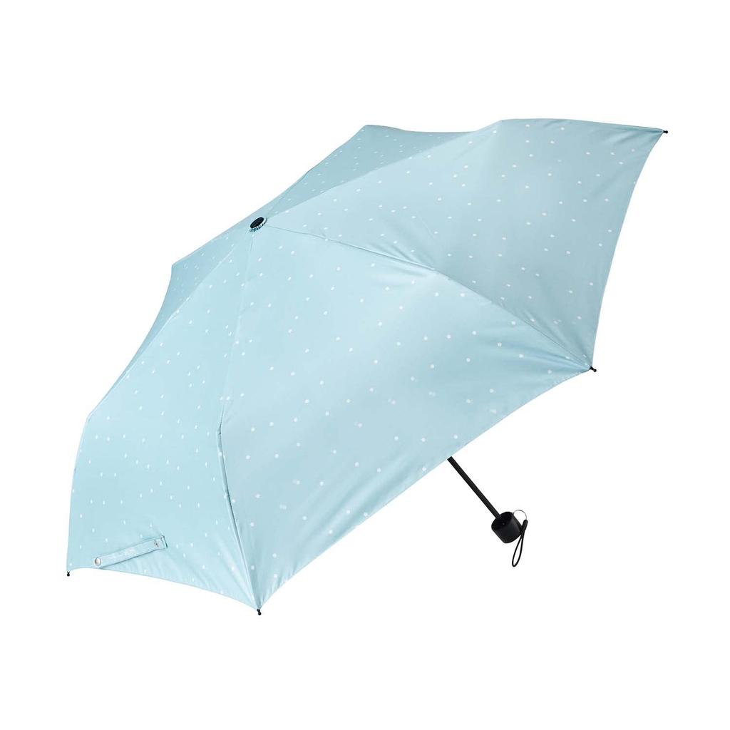 Waterfront Folding Sun LESS IS MORE Dot Light UV Light Super Water Umbrella, Umbrella/Rain Umbrella, LIM, All-Weather, Blue, 55cm, 99.9% Protection,