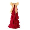 Handmade Velvet Christmas Tree Ornament DIY Tabletop Xmas Tree  Home Decoration