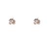 Zircon Cat's Eye Cherry Earrings for Women - Sweet Japanese & Korean Style, Simple Fashion, Fresh Design.