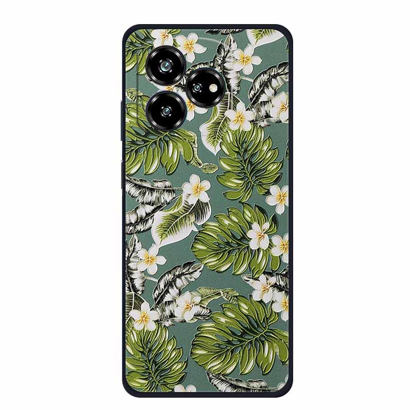3D Relief Emboss Case For ZTE Axon 60 50 lite Blade A75 A73 4G V60 Design V50 Design 4G Black Silicone Soft Back Cover Case Capa