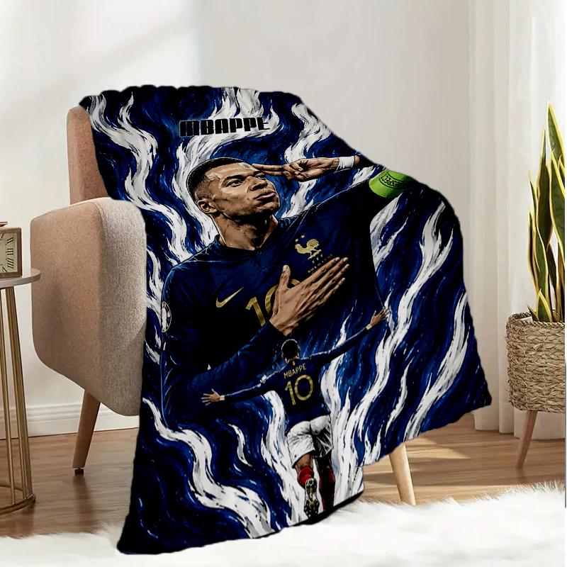 Kylian Poster Blanket Lightweight Ideal Bedding Blanket Perfect for Travel, Camping, Living Rooms, Offices, Sofas, Fan Christmas gift