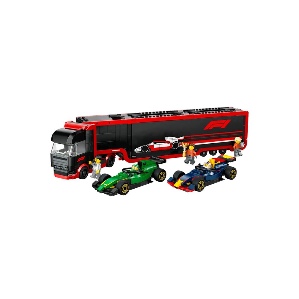 Lego City Camion F1 con Auto F1 RB20 e AMR24