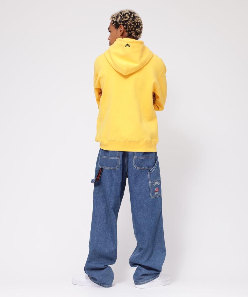 Exclusive SWEAT PULL OVER PARKA M 060 Yellow [AVIREX] WEB&DEPOT A-STAR Men's 783-4931005