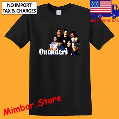The Outsiders Men's Black Size S-5XL