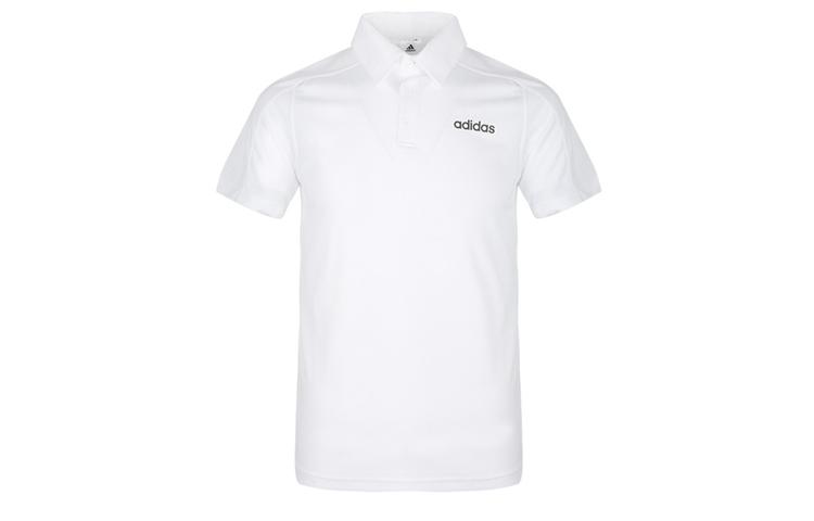 

Adidas Polo Shirts Men s White Polo Collar Moderate Straight Fit DT3049 M