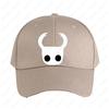 Hollow Knight Mask Face Pattern Cap Women Unisex Adult Peaked Hat Fashion Casual Adjustable Printed Baseball Caps Trucker Cap