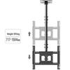 Universal Retractable Swivel LCD TV Ceiling Mount Bracket