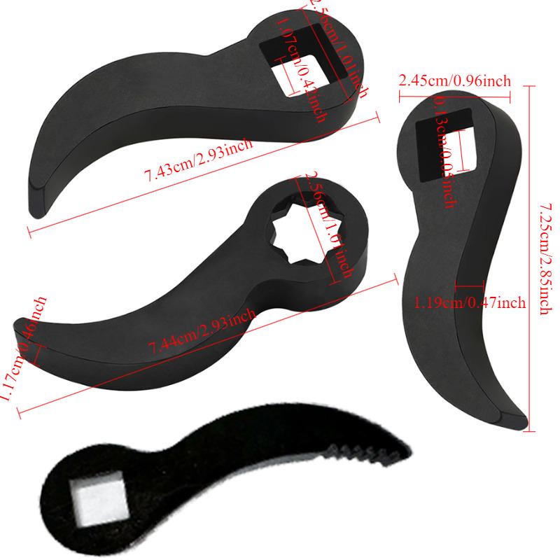 

Hardness assisted horn type semi dismantling tool, lever horn type semi axle dismantling tool