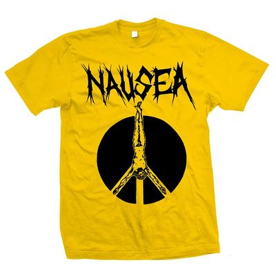Übelkeitsband Unisex Logo Gelbes T-Shirt Volle Größe S-5XL TU83