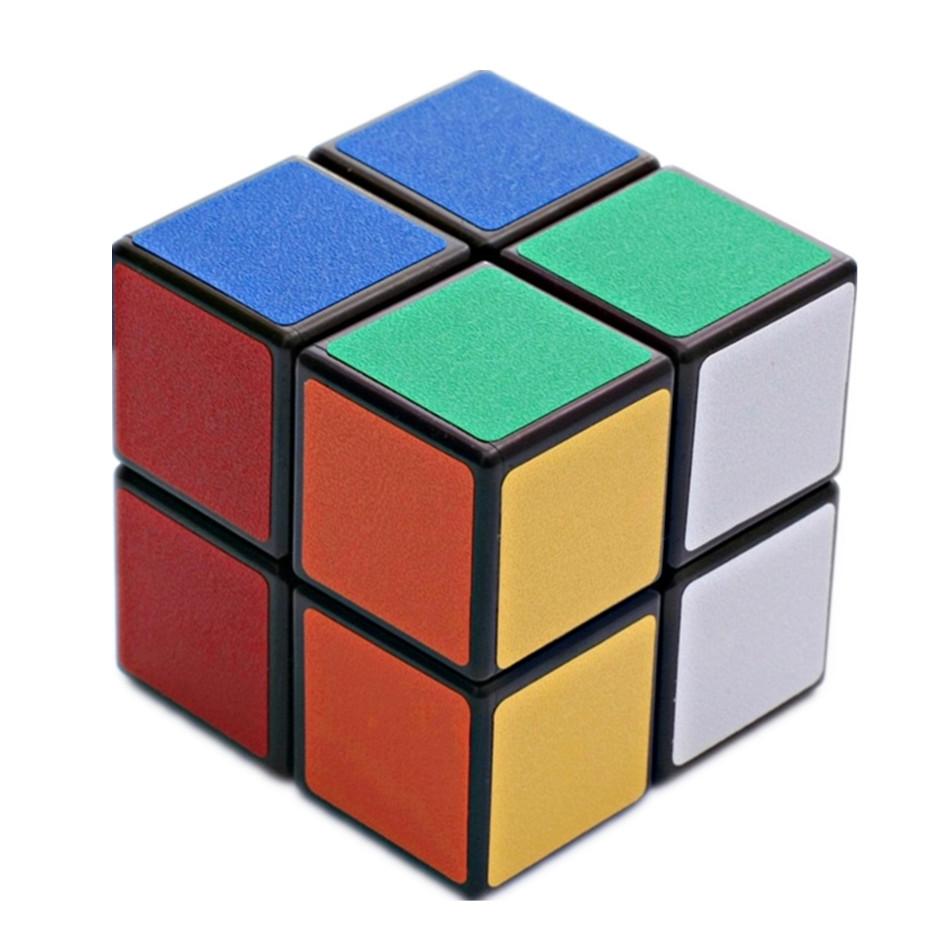 Matný povrch 2x2 Kouzelná kostka 2x2x2 Kostky Profesionální soutěž Puzzle Cubo Kouzelné kostky pro děti