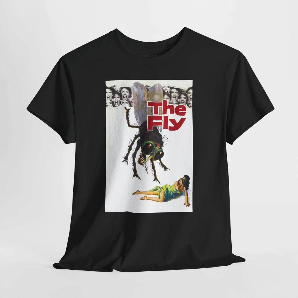 The Fly 1958 Retro Movie Poster Horror Unisex Graphic T-Shirt