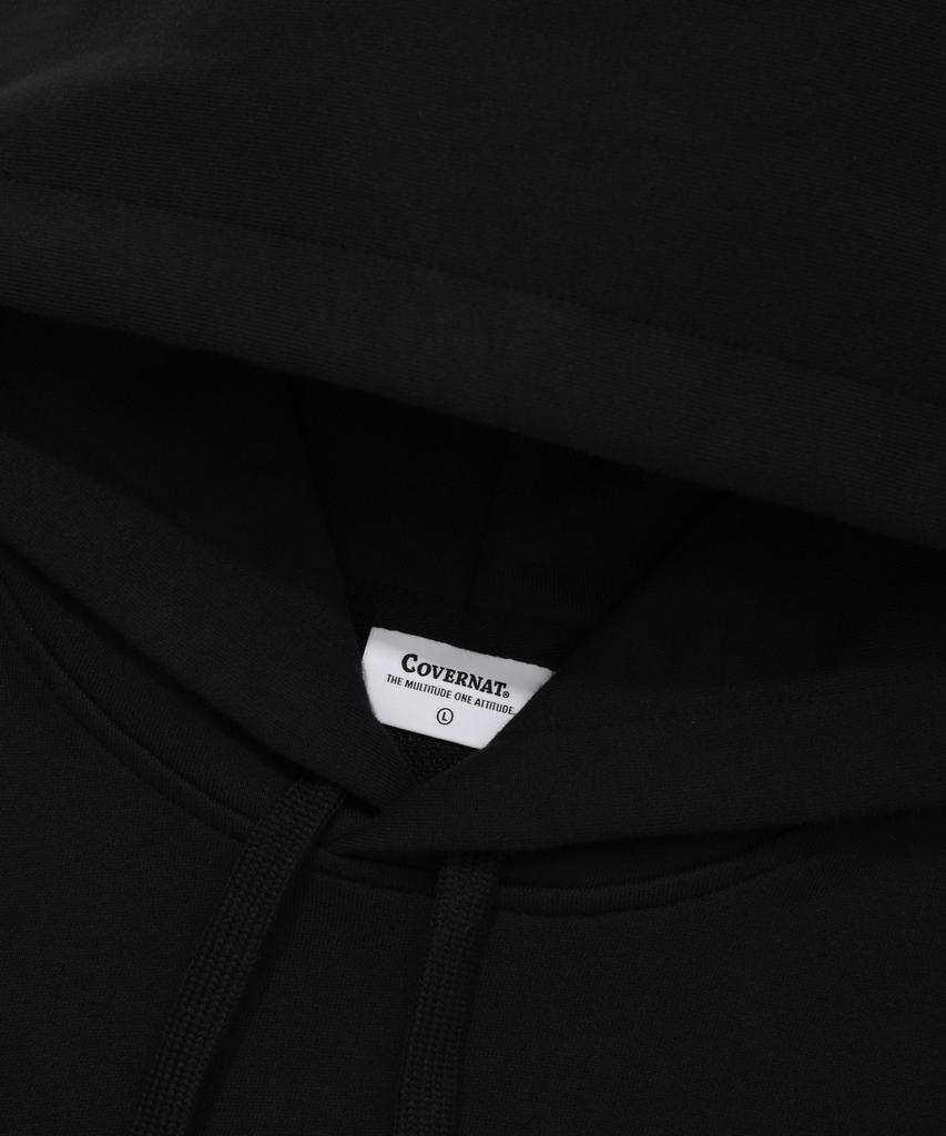 C Logo Hoodie Black