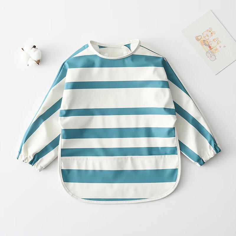 Children s Waterproof Long-Sleeve Smock Bib