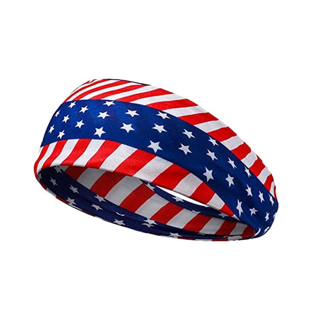 Stylish Hairband for Men Women and Kids Fashionable and Comfortable Head Accessory Flags Sweatbands Versatile