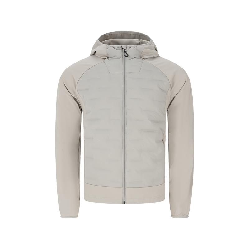 

Asics Warm Zip-Up Hooded Jacket Down Coat Men jackets Gray 2011D203-020 M