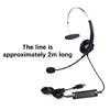 RJ9 Headset with Microphone Noise Cancelling RJ9 Headphone for Computer Laptop PC Business Call Center Office