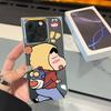 Clear Square Back Tube Case Protection For iPhone 15 Plus 11 16 ProMax 14 Pro Max 13 12 Anti-Oxygen,School-going Shin Pattern Casing