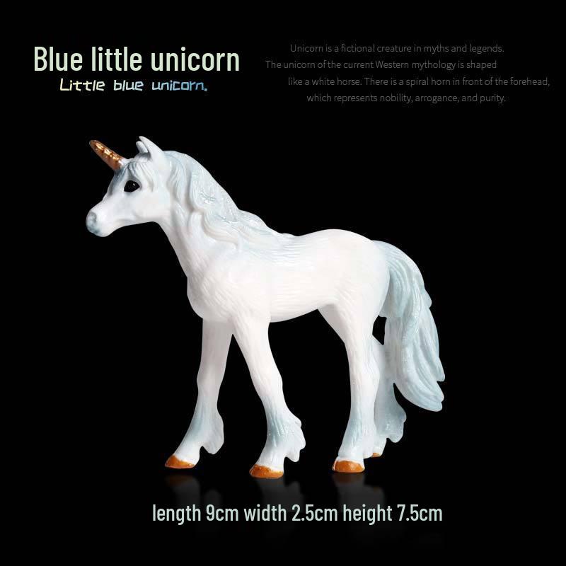 European Mythical Pegasus Unicorn Toy Model: Elf, Mythical Creature, Magic Beast 