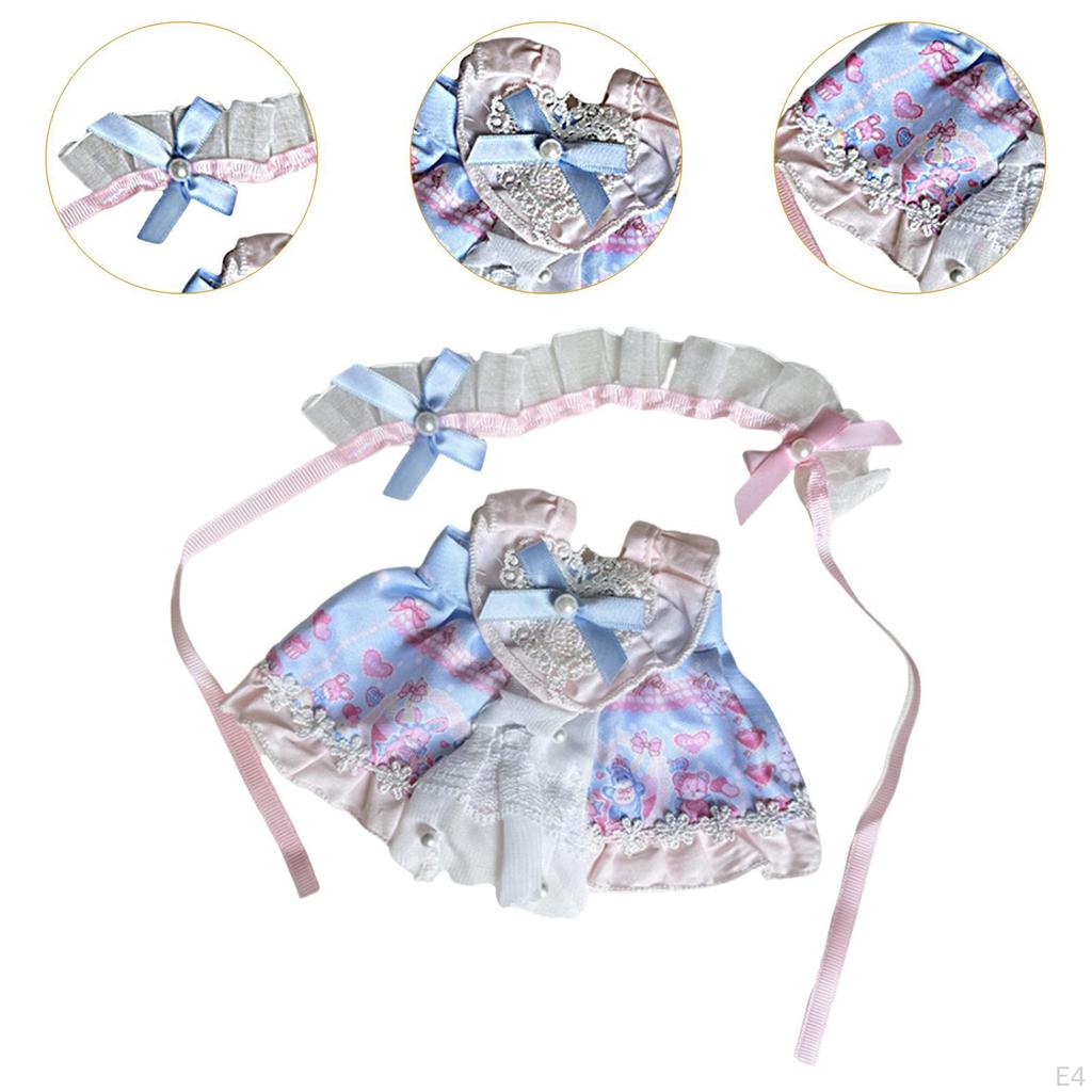 20cm Cute Doll Dress Clothing Detachable Flexibility Pendant Soft Educational Fashion