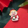New Christmas Resin Pendant Santa Snowman Christmas Jewelry Accessories Explosion