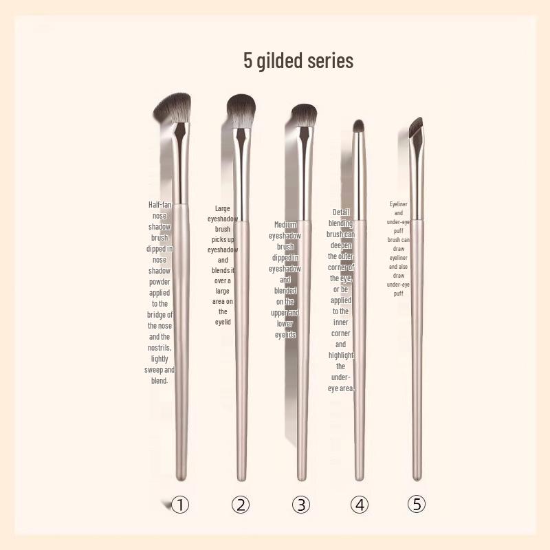 Holiday 12-Piece Makeup Brush Set: Powder, Eyeshadow, Foundation & Concealer Brushes with Soft Bristles