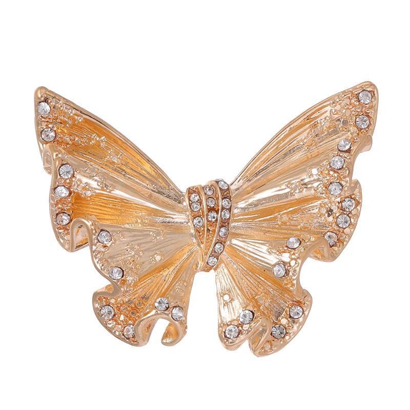 Elegant Alloy Enamel  Butterfly Brooch Pin Badge For Women Girls Suit Coat Decoration  Clothes Jewelry Gifts