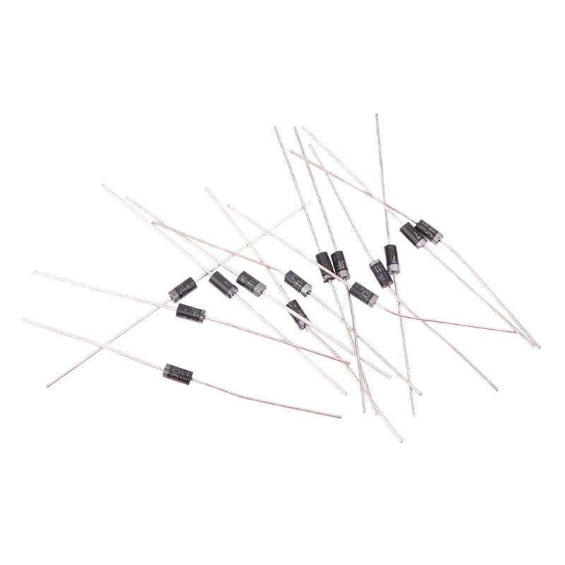 50Pcs Schottky Rectifier Diodes Uf4004 Uf4007 1A 400V 1000V Ultra Fast Recovery Diode Rectifier Do-41