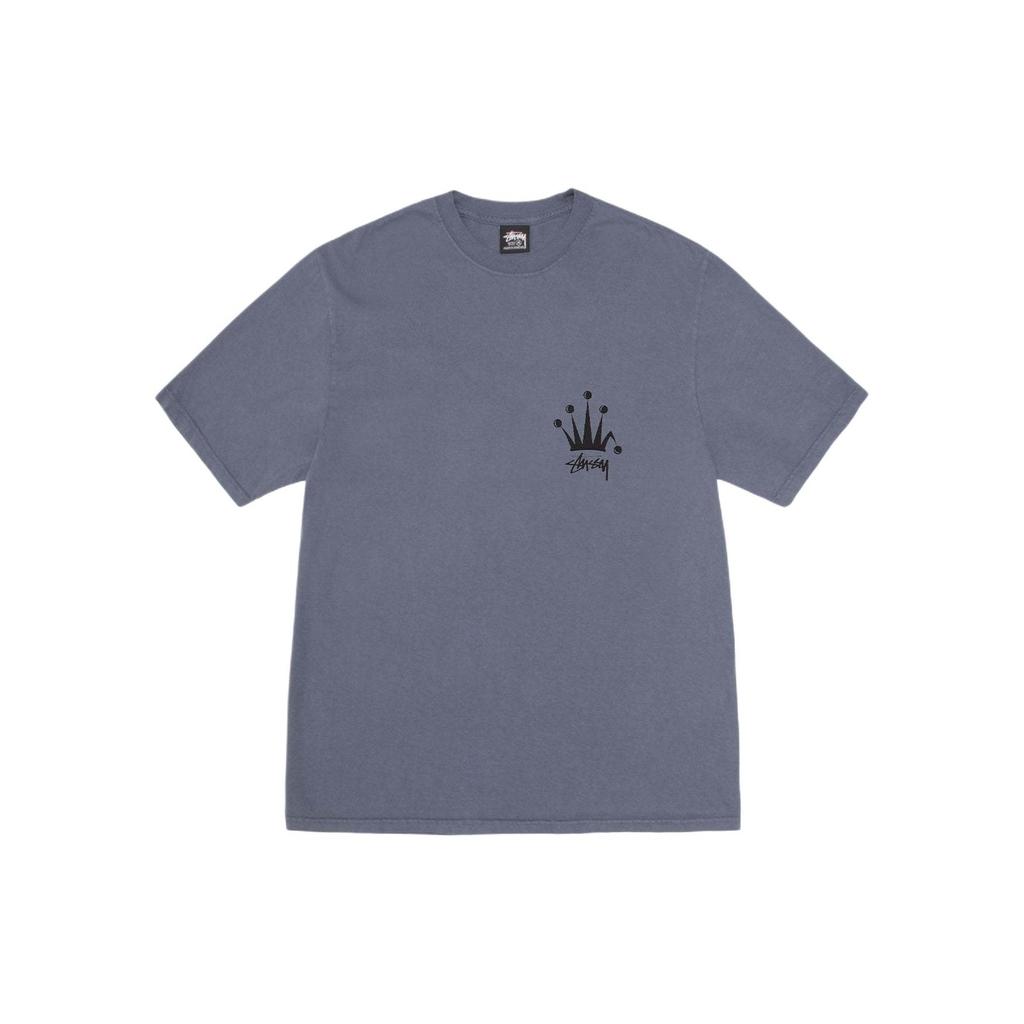Stussy SS24 REGAL CROWN PIGMENT DYED Tee Unisex 1905002