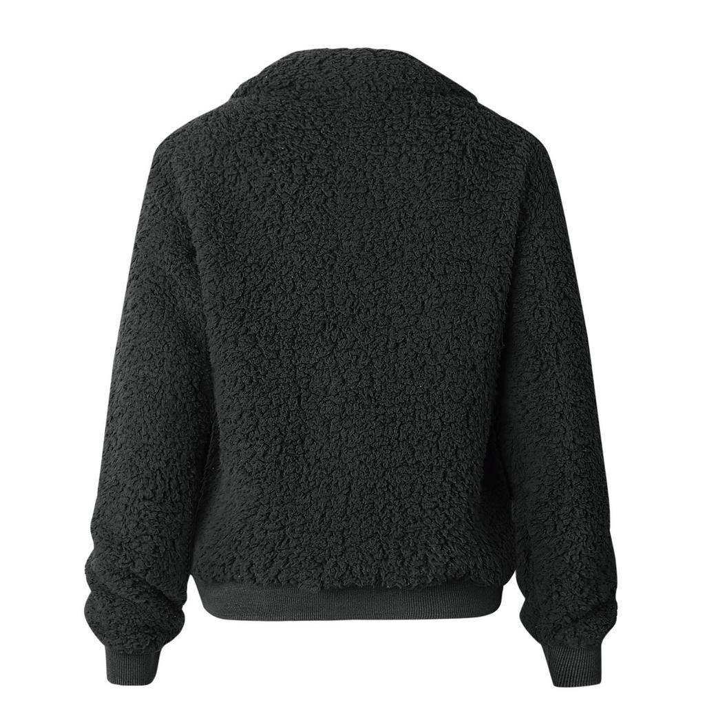 Women's Thermal Fleece Short Jacket Jacket Top Coat