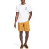 Timberland T-Shirts Men's White Crew Neck Moderate Straight Fit (Unisex) T-Shirts A2534 100