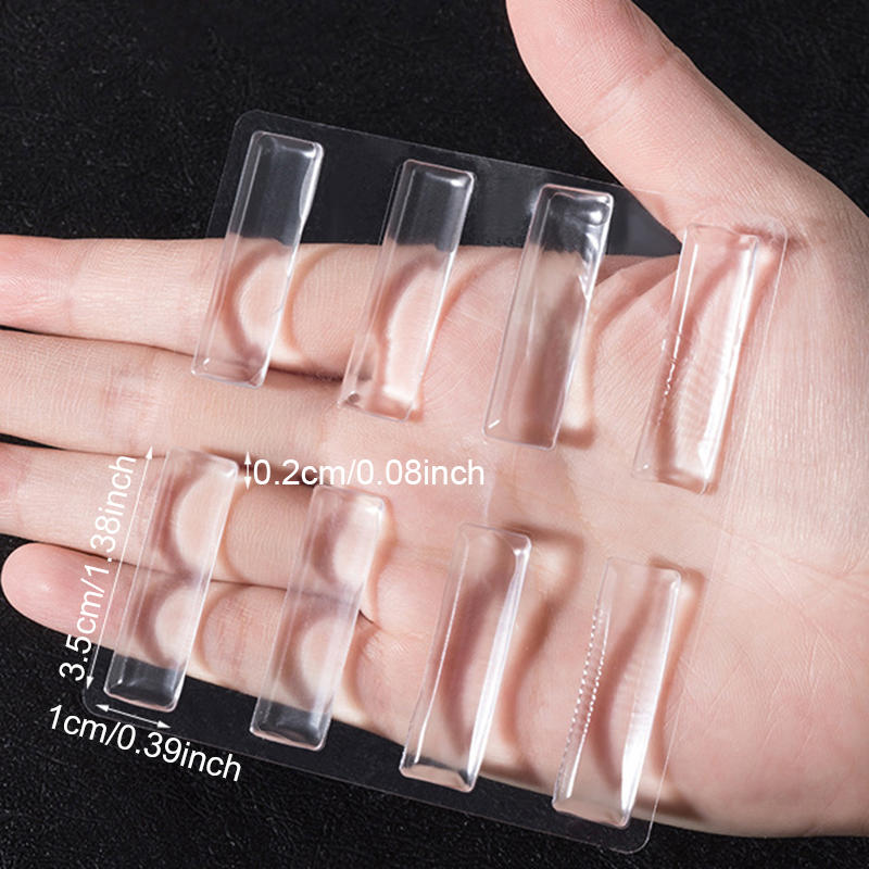 

1PC Self Adhesive Pads Silicone Door Clamp Bumper For Mobile Cabinets Refrigerator Anti-Crash Pad Wall Protection