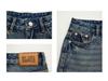 2025 Spring/Summer American Retro High-Waisted Distressed Denim Mid-Length Women's Shorts, Versatile Loose Wide-Leg 5-Point Pants