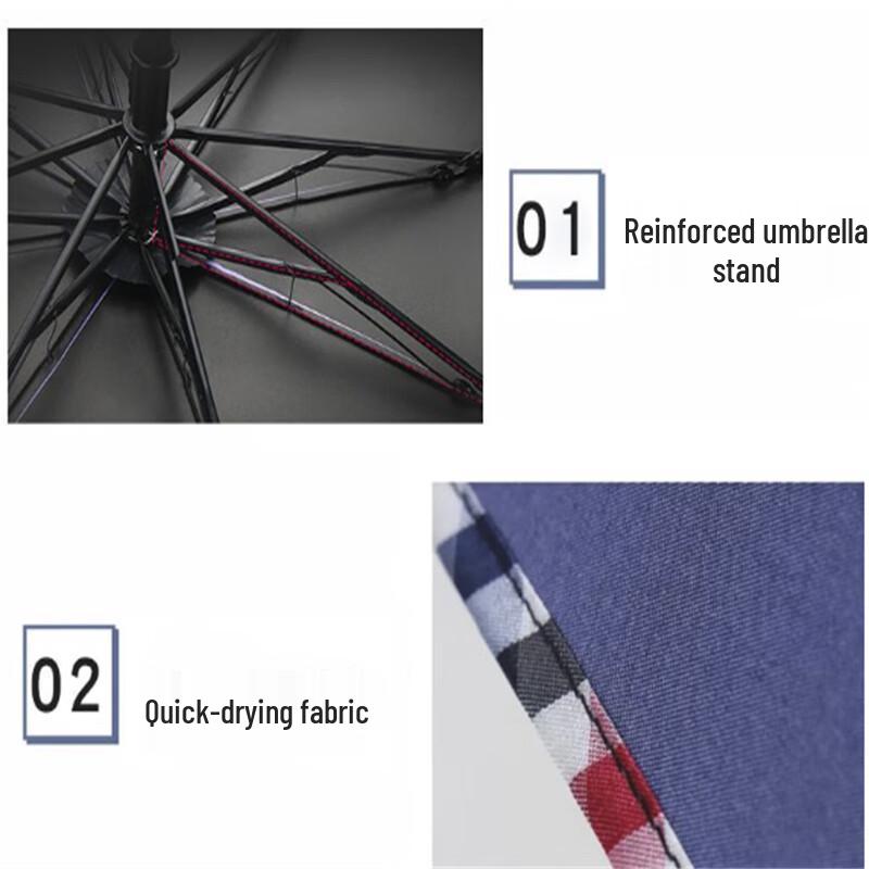 Ximengyuan Large Three-Fold UV Sun Rain Umbrella