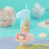 Original Birthday Candle for Girl Pink Pearl Seashell Birthday Candles Ocean Theme Decoration for Cake Party