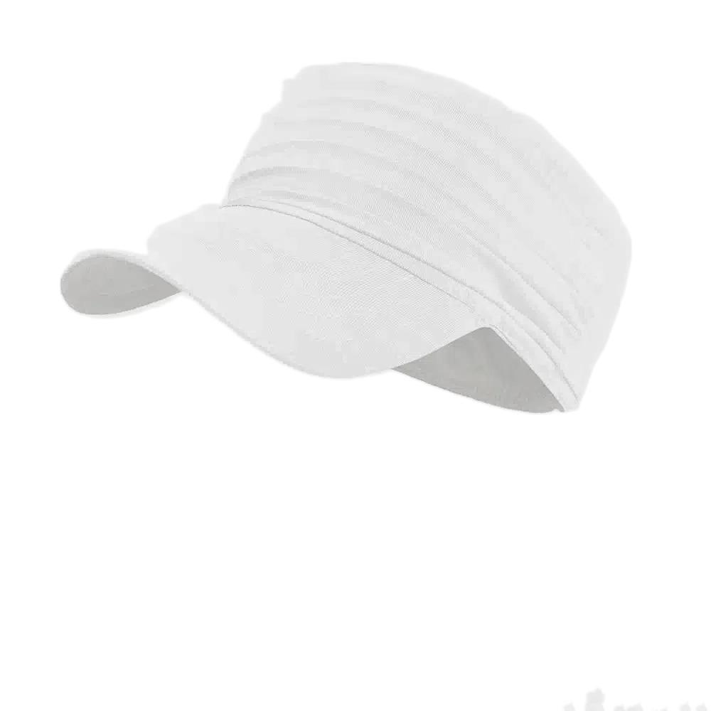 Sun-Proof Sunscreen Empty Top Hat Solid Color Quick-Drying Breathable Air Sun Hats UV Protection Polyester Men Peaked Cap Beach