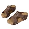 High-top Large-size Slip-on Women's Shoes with Open-toe Design and Hollow Sole, New Style