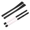 2pcs Jazz Drum Brushes Retractable Nylon Bristle Drum Sticks Percussion Drumsticks Musical Accessories for W/ Rubber Han