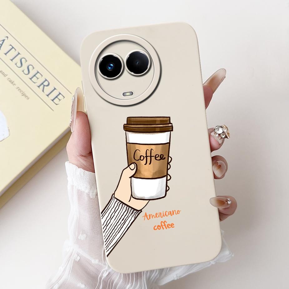 For Realme 11 5G Case RMX3780 Stylish Candy Painted Cover Shockproof Phone Case For Realme 11X Realme11 5G Soft TPU Fundas Coque