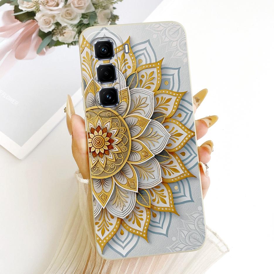 For Infinix Hot 50 Pro Plus 4G Case X6880 Cool Owl Dragon Painted Cover Soft TPU Phone Case For Infinix Hot 50 Hot50 Pro 4G Bags