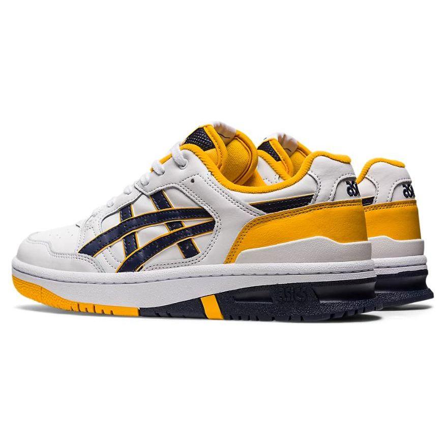 Asics EX89 Hvite Gule Midnatt Unisex Sneakers 1201A476-112