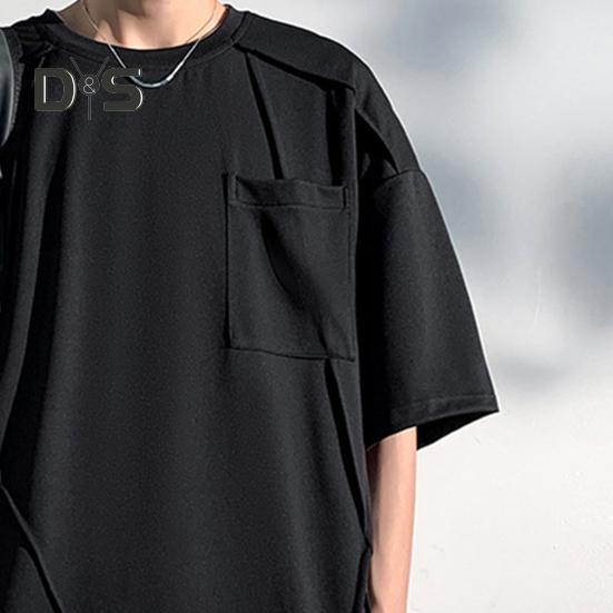 Pánské tričko Sportovní trička Kulatý výstřih Krátký rukáv Jednobarevné Volný střih Měkké Prodyšné Letní Ležérní Top Denní nošení