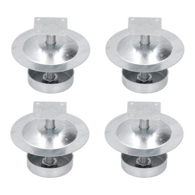 4Set Ant Proof Hive Feet Stainless Steel Beehive Base Beekeeping Beehive Stand for Beekeeper