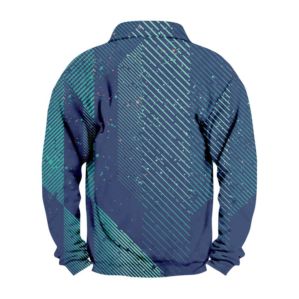 Men's Standing Collar Sweatshirt Is Outdoor Casual Sweaters Tops