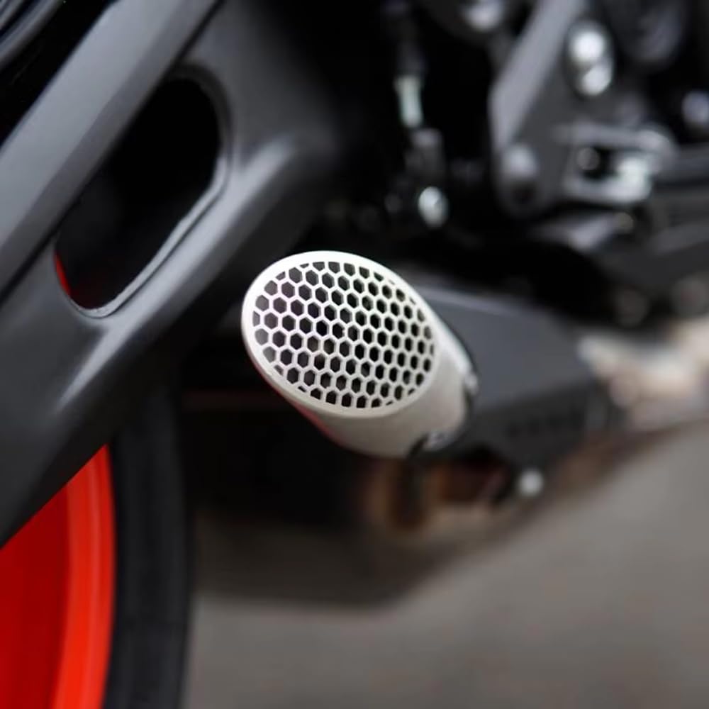 For MT-07 Mt07 2024 2023 2022 2021 Accessories Exhaust Pipe Tail End Motorcycle Exhaust Pipe Muffler Cover Protection