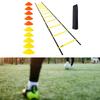 Agility Ladder 12 Rung 20ft Speed Training Ladder Equipment Set with 10 Dics Carrying Bag for Soccer Sports