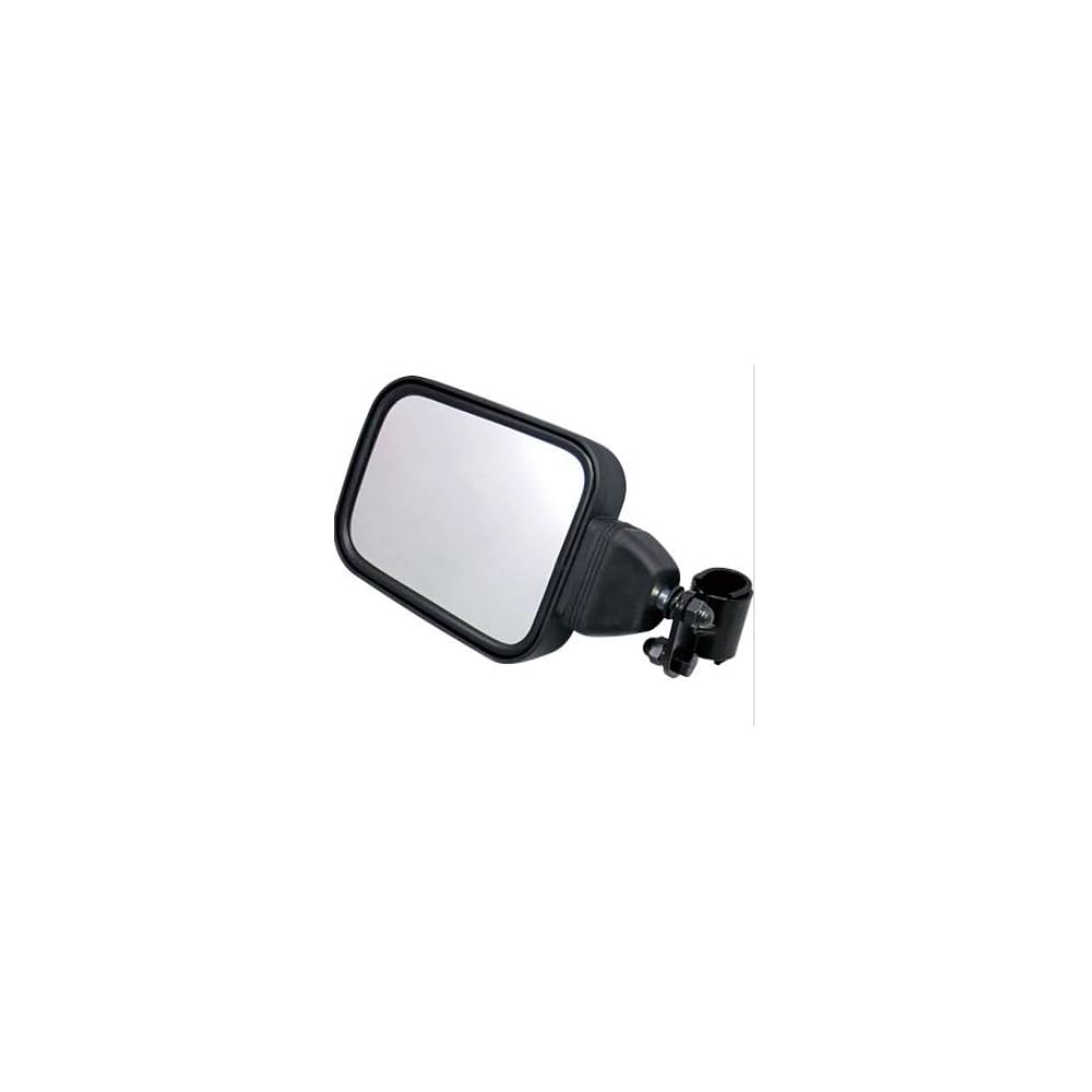 Kashimura Side Component Mirror for 28mm diameter, Black, KM-974