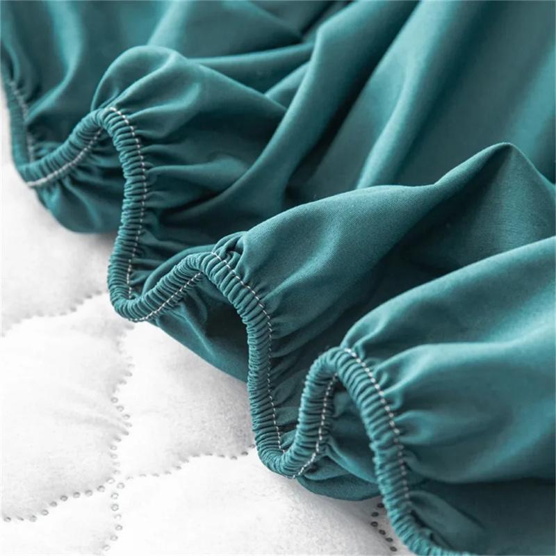 New Waterproof Thicken Mattress Covers Adjustable Fitted Sheets Bed Covers Mattress Pad Protector Sheets For Bed