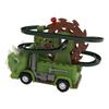 Dinosaur Track Toy Sliding Glide Universal Rotating Electric Car Toy for Kids Children
