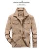 Men's Retro Suede Plush Jacket - Spring/Autumn Thin Workwear Style 1859