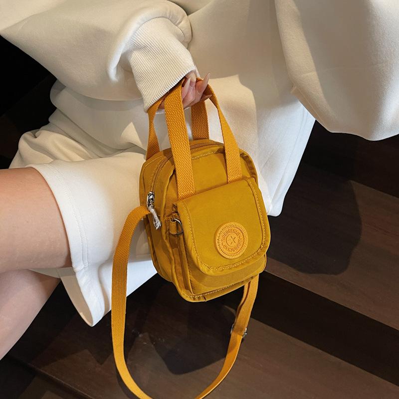 Mini Nylon Handbag Mother Bag Women's Shoulder Crossbody Bag Mobile Phone Bag